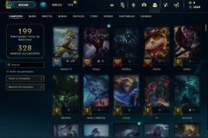 Conta main master - League of Legends LOL