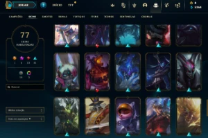 Conta main master - League of Legends LOL