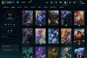 Conta main master - League of Legends LOL