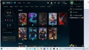 Conta League of leguends com muita coisa antiga ! - League of Legends LOL
