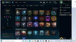 Conta League of leguends com muita coisa antiga ! - League of Legends LOL