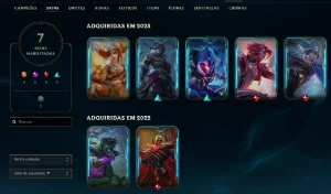 Conta com mmr de diamante ótima para smurfar - League of Legends LOL