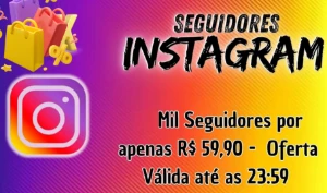 Seguidores no Instagram Hoje! - Redes Sociais