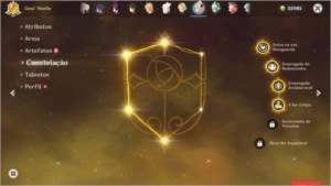 Keqing + Klee + Venti + Qiqi + Zhongli + Arma 5* - Rank 55 - Genshin Impact