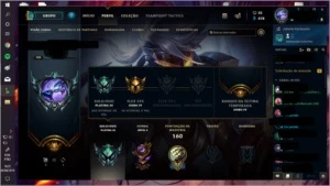 CONTA DE LOL PLAT3 - League of Legends