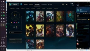 CONTA DE LOL PLAT3 - League of Legends