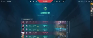 Conta Valorant ASCENDENTE + skins