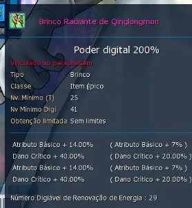 Conta End game com OX, DB, X7 e muito mais - Digimon Masters Online DMO