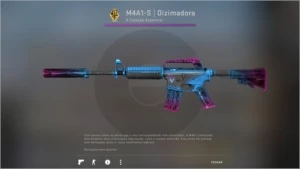 Skins de CSGO AK PILOTO NEON +M4A1 DIZIMADORA+USP AZUL REAL - Counter Strike