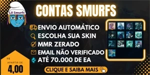 CONTA UNRANKED ATÉ 72.000 DE ESSÊNCIA AZUL - League of Legends: Wild Rift LOL WR