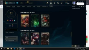 Conta league of legends LOL