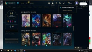 Conta league of legends LOL