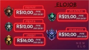 New elo - Elo job/Duo boost barato. - League of Legends LOL