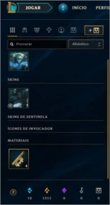 CONTA LVL 11, COM 4 CHAVE E VARIAS ESSÊNCIAS. - League of Legends LOL
