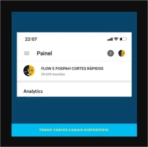 Canal no YouTube 20K -  [conteúdo removido] - x75x998873324 - Wp*p Cha*ma lá - Outros