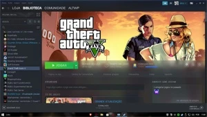 CONTA EPIC GAMES e STEAM (COM SKINS DE FORTNITE e GTA V)