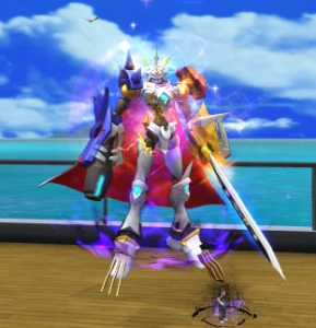 Conta Dmo Forte Omegamon X (27K At 9K Ht) Ladmo Alphamon - Digimon Masters Online