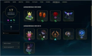Conta de lol desde 2013, todos os champs,  top 40 fiora br. - League of Legends