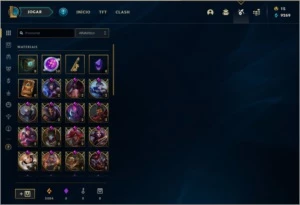 Conta de lol desde 2013, todos os champs,  top 40 fiora br. - League of Legends