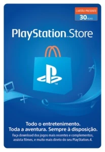 Gift Card Playstation Network- PSN R$ 30 Reais - Gift Cards
