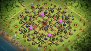 Clash of Clama CV 10 - Praticamente FULL e Barato - Clash of Clans