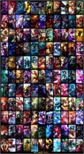Conta com 120 skins unranked - League of Legends LOL