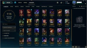 Conta LOL Borda de Diamante - League of Legends