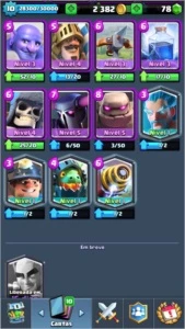 Clash of Clans CV10 + conta Royale top