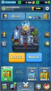 Clash of Clans CV10 + conta Royale top