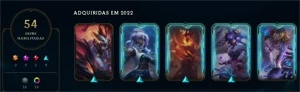 s1 acc com kayle juíza muito rara 70% wr platina 1 - League of Legends LOL