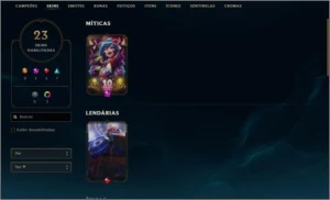 Conta platina 4/ouro no valorant - League of Legends LOL