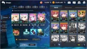 CONTA GRAND CHASE MOBILE - BP 369K, LVL.66