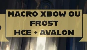 Albion Online Macro Hce,Avalon, Xbow E Frost entrega automat - Outros