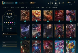 Conta Lol 169 Skins|464 Rp|Todos Os Bonecos|Unranked - League of Legends