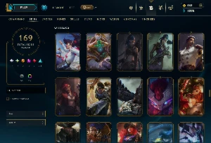 Conta Lol 169 Skins|464 Rp|Todos Os Bonecos|Unranked - League of Legends