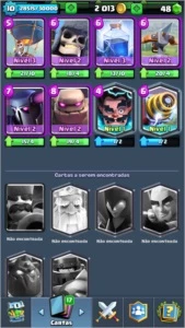 2 Contas de Clash Royale Com 10 Lendárias Cada MUITO BARATO