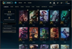 Conta ouro 1 barata com 2 skins e 24 champs - League of Legends LOL