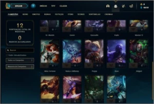 Conta ouro 1 barata com 2 skins e 24 champs - League of Legends LOL