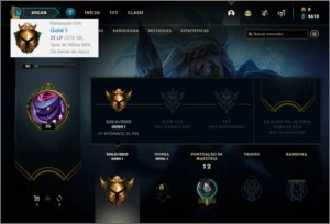 Conta ouro 1 barata com 2 skins e 24 champs - League of Legends LOL