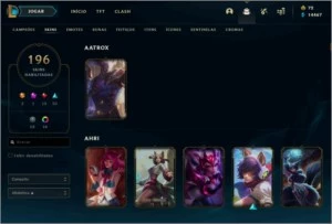 Conta League of Legends | 196 skins LOL