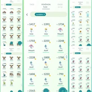 Conta Pokemon Go Nível 38 - Pokémon