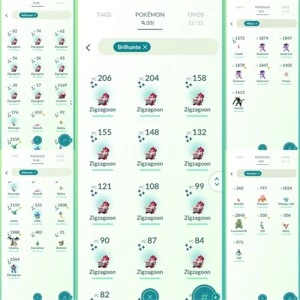 Conta Pokemon Go Nível 38 - Pokémon