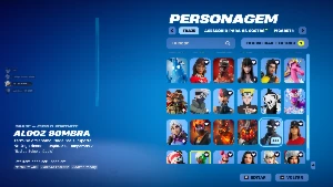 Conta Fortnite Rara Star Wars, Naruto, FNCS Axe Aceito Propo