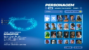 Conta Fortnite Rara Star Wars, Naruto, FNCS Axe Aceito Propo