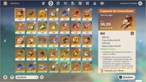 AR56 AYAKA+KAZUHA+XIAO+ZHONGLI+ALBEDO+DILUC+KEQING+QIQI+JEAN - Genshin Impact