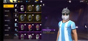 Vendo conta antiga gemada - Free Fire