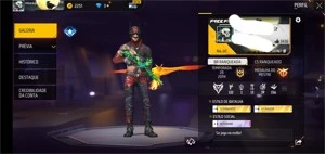 Vendo conta antiga gemada - Free Fire