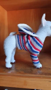 chihuahua de amigurumi - Artesanato e Personalizados