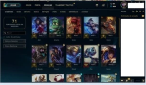 CONTA LOL PLATINA 2 - League of Legends