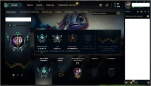 CONTA LOL PLATINA 2 - League of Legends